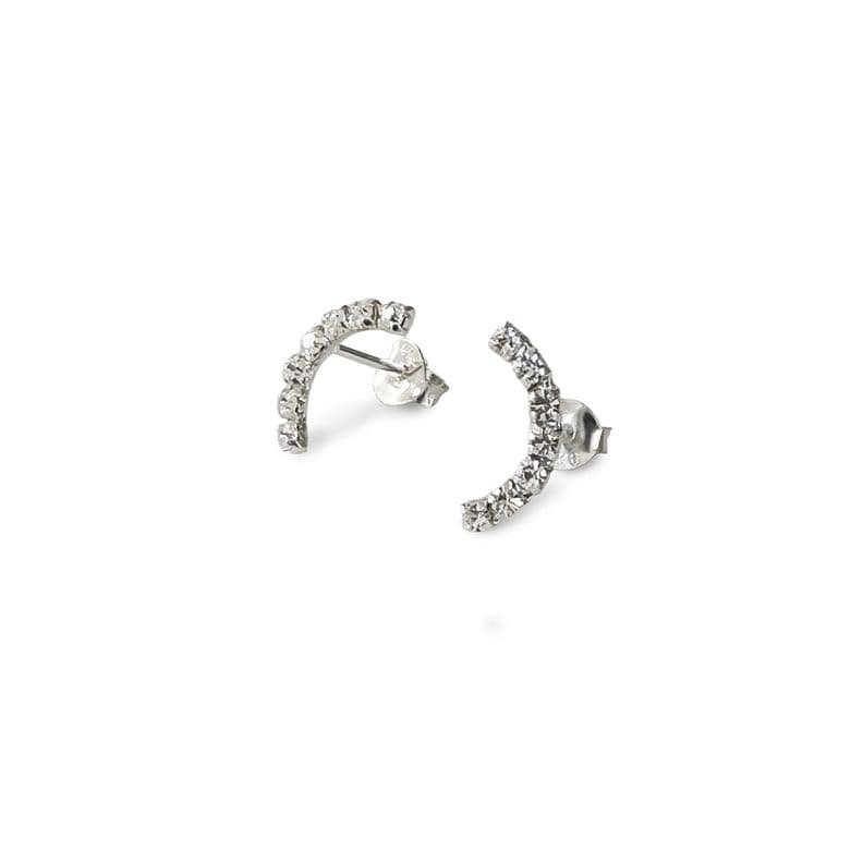 Aros Giulia Cristal Plata Fina 925