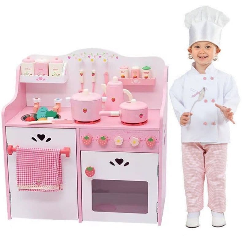 Cocina Madera Juguete Mia