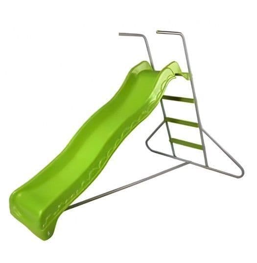Resbalin Tobogan Ondas Metal Plastico Verde