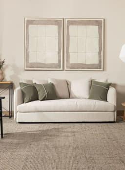 Sofa Clayro 209 3 cuerpos Amoble Beige