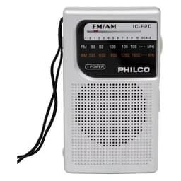 Radio De Bolsillo Retro AM FM Gris ICF-20