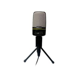 Microfono Condensador Semi Profesional Jack 3.5 Con Tripode Negro