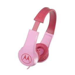 Audifono Manos Libres Jack 3.5 Rosado Moto JR 200
