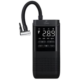 Compresor De Aire Portatil Neumaticos Digital Recargable 9652 Negro