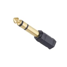Adaptador De Audio Hembra 3.5mm A Macho 1/4" Dorado