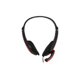 Audifono Multimedia Jack 3.5 Videoconferencia Headset Rojo