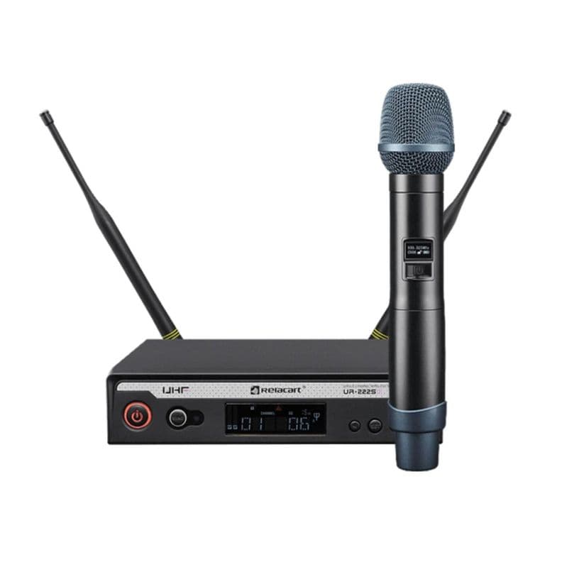 Relacart Ur-222s Sistema Inalambrico de Mano Negro