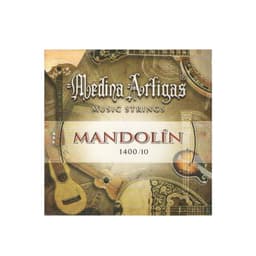 Medina Artigas 1400 10 Set de Cuerdas para Mandolina de 10 Cuerdas Plata