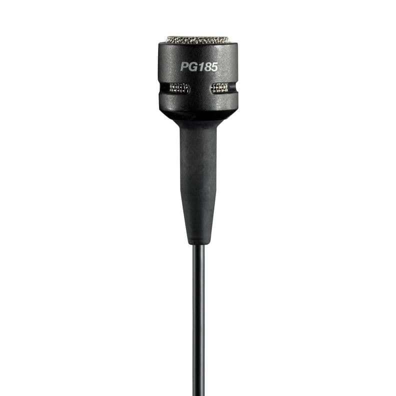 Shure PG185TQG Microfono Lavalier Negro