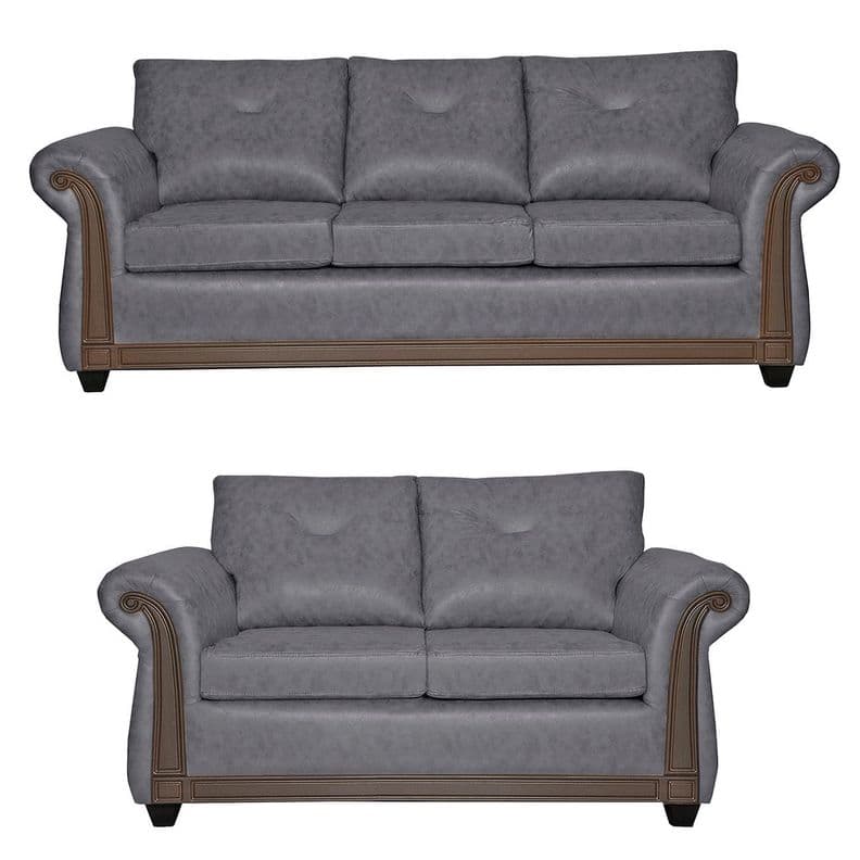 Juego de Living 3 2 Bristol Gris