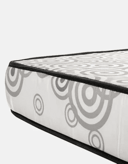 Colchon Liso 1 Plaza, 15cms Altura, Densidad 15 Incal Blanco