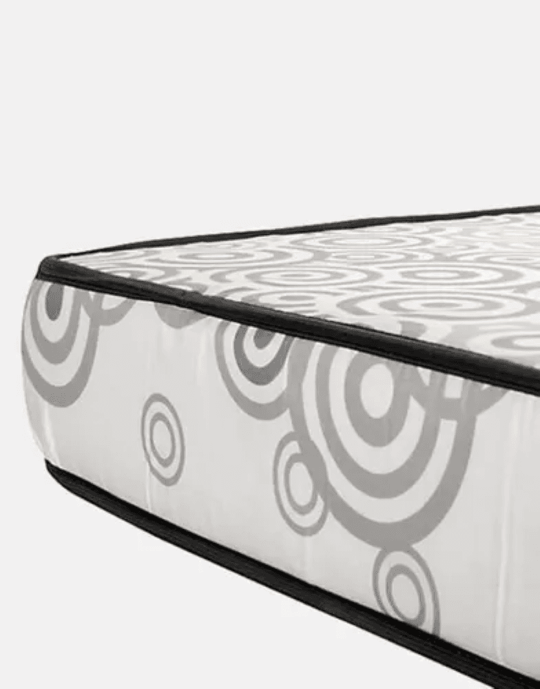 Colchon Liso 1 Plaza, 15cms Altura, Densidad 15 Incal Blanco