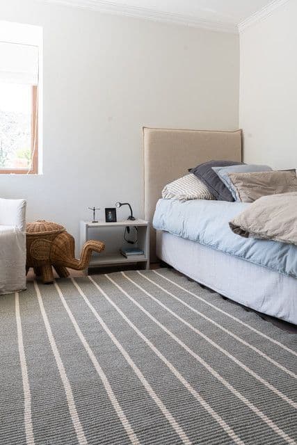 Alfombra Lavable Berlin 250 x 350 cm Gris
