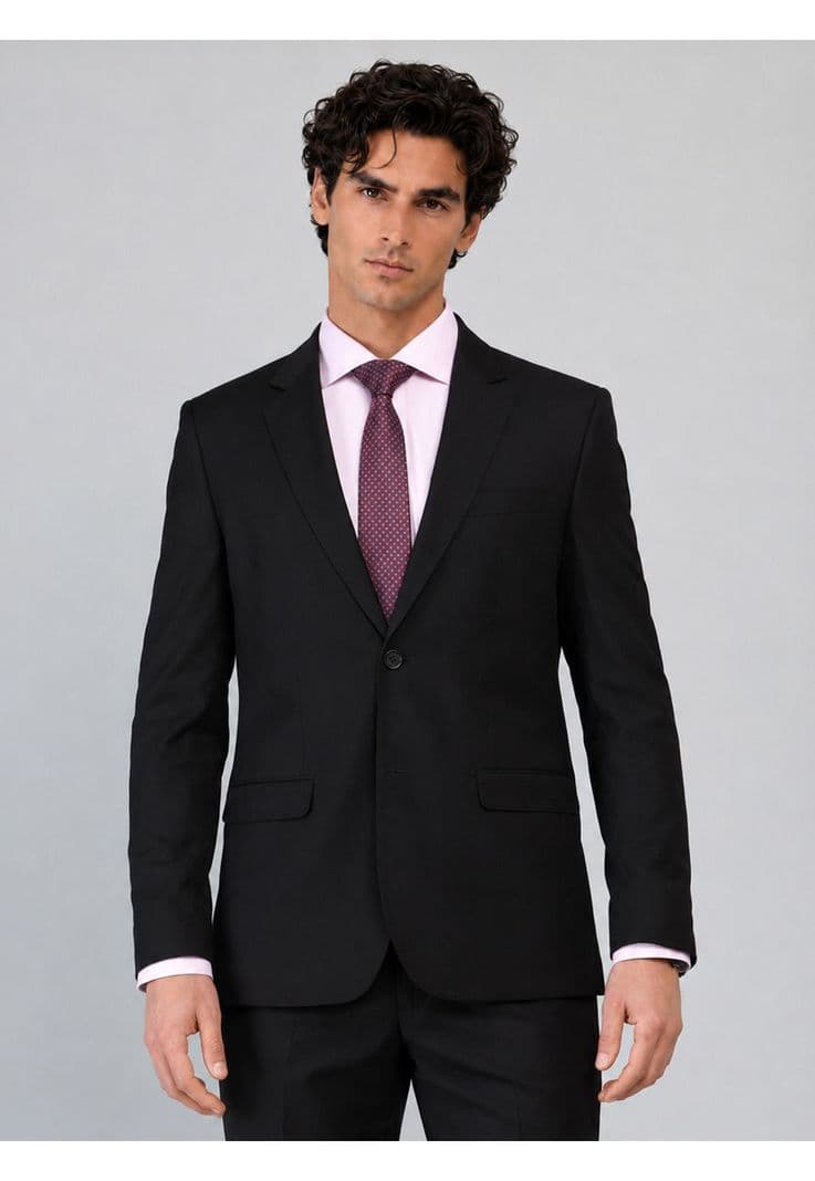 Blazer Formal Liso Arrow 5033948NE Negro 54