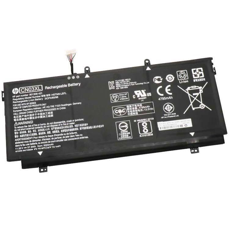 Bateria Original HP CN03XL compatible con SH03XL Spectre X360 13-W013dx HSTNN-LB7L 859026