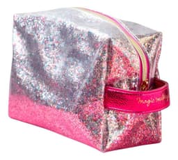 Cosmetiquero neceser glitter fucsia Magic Makeup