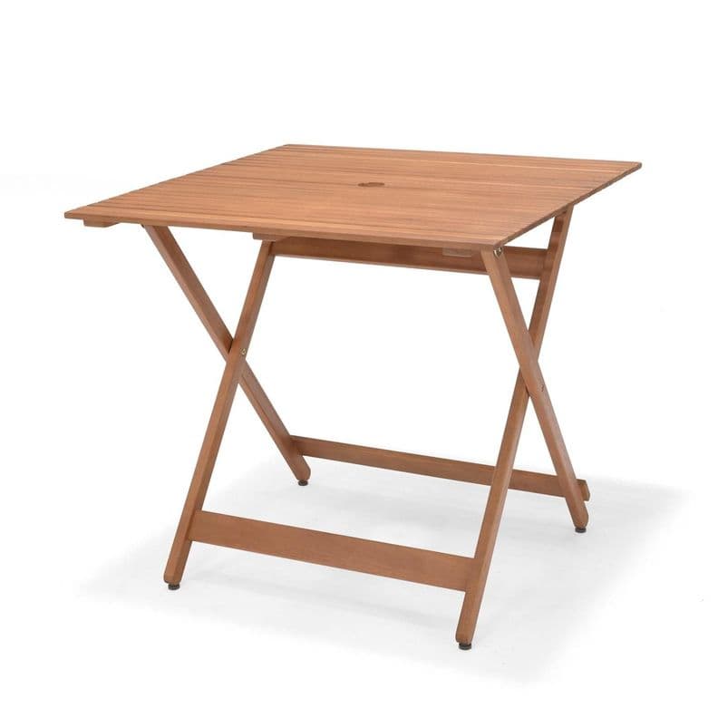 Mesa de Terraza Madera Plegable Manda Midtown Cafe Claro XL
