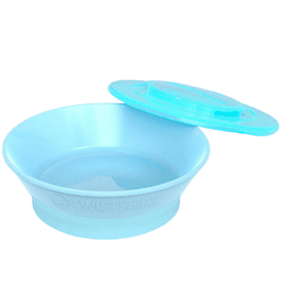 Bowl Para Comida con tapa Twistshake Bebe Celeste