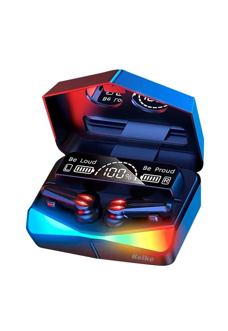 Audifonos Gamer TWS Kolke Nova Bluetooth Control Tactil Negro