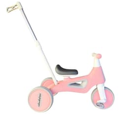 Triciclo Infantil Multifuncional 5 en 1 con Pedales Rosado
