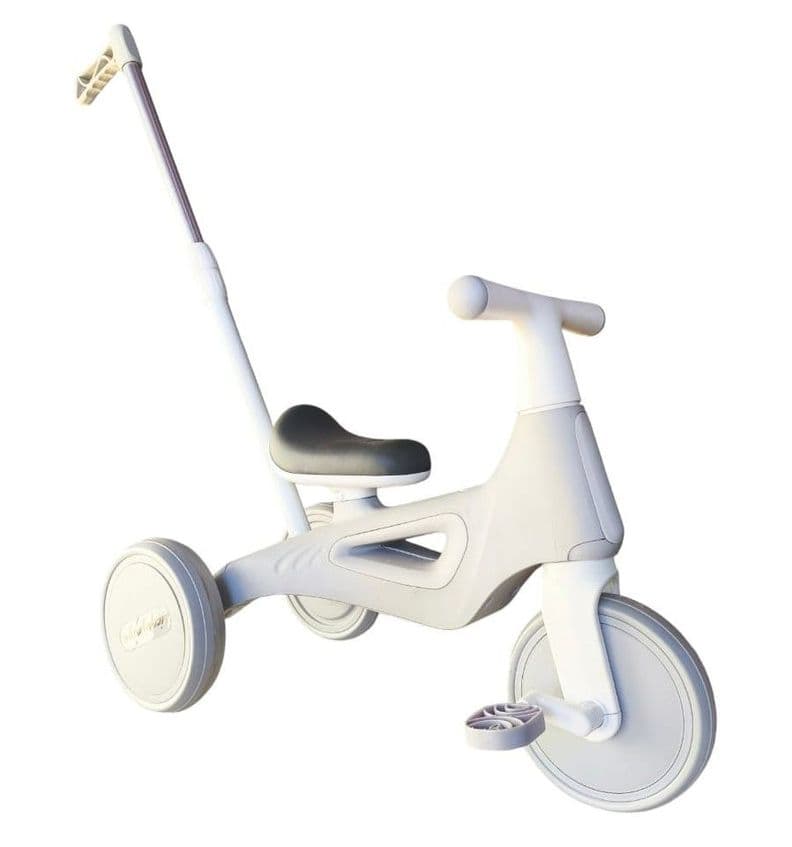 Triciclo Infantil Multifuncional 5 en 1 con Pedales Gris