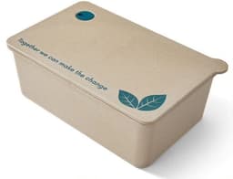 Taper EcoSoulife Grande (A 15cm x Al 8cm x L24cm), Cascara De Arroz Cafe Claro