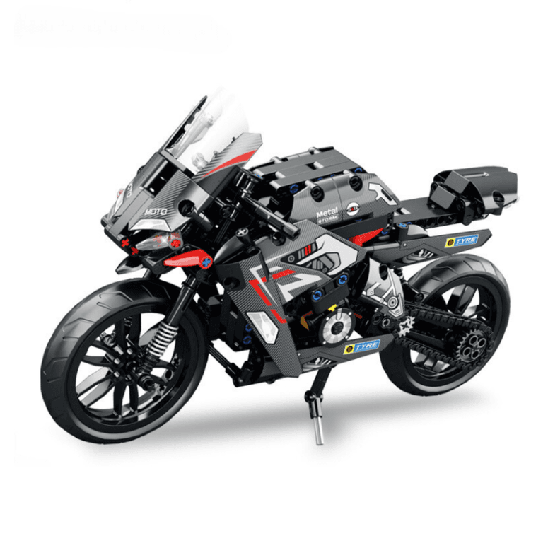Ducati Black Motocicleta de Construccion 486 Piezas
