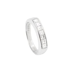 Anillo Princess en Platino Talla 8