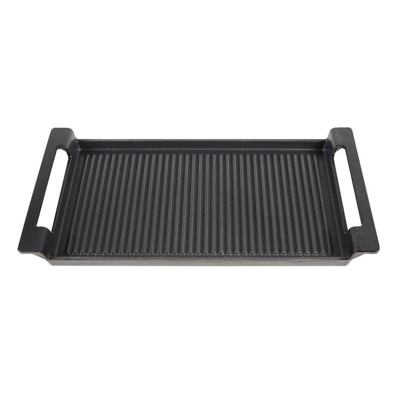 Plancha de Hierro fundido Simple Cook Iron Grill Negro