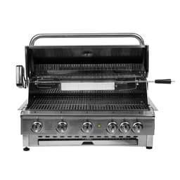 Parrilla a Gas FDV Deluxe 5Q + Spiedo GLP 3.0 Acero