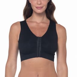 Sosten Seamless Post Operatorio Poliamida Mujer Lady Genny Negro S-M