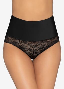 Pantaleta Control Encaje | Comodidad y Estilo Diario Negro M
