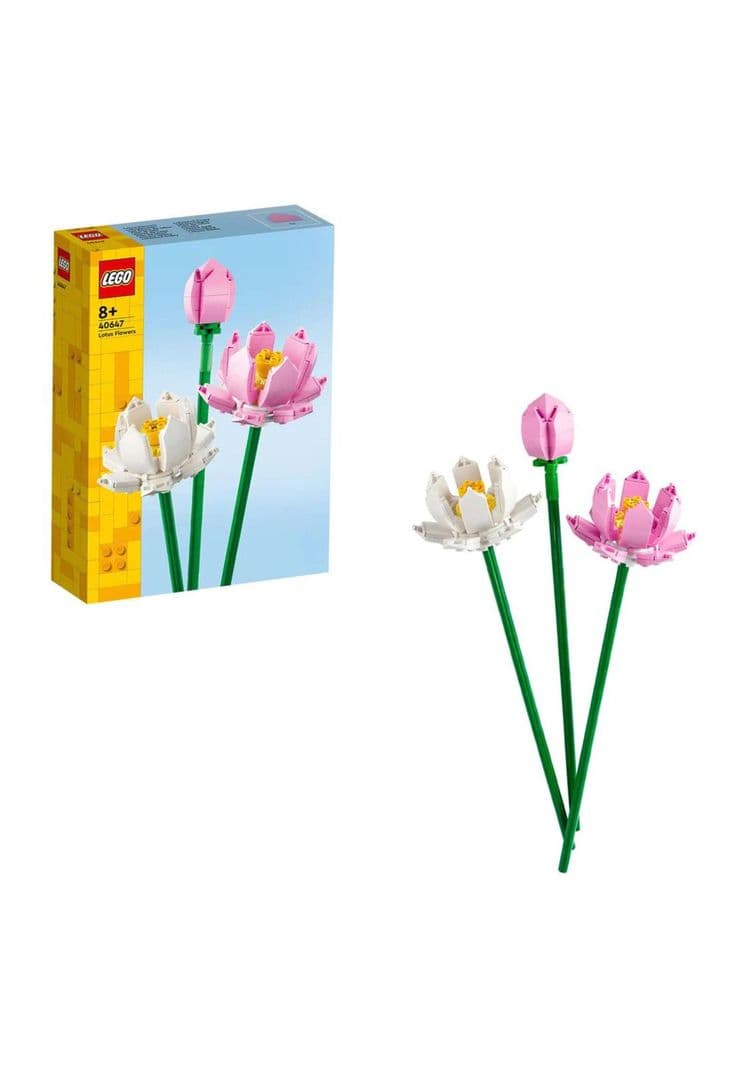 LEGO Botanicals - Flores de Loto - 40647 Celeste