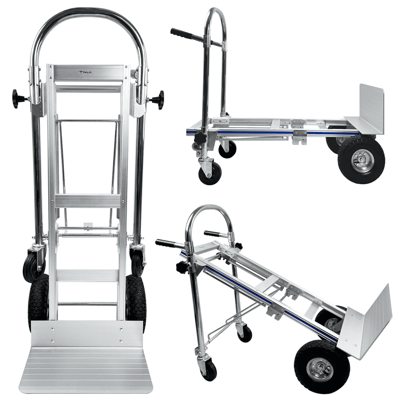 Carro De Carga 3 En 1 Carry All Titan 350 Kg Plegable Yegua Acero