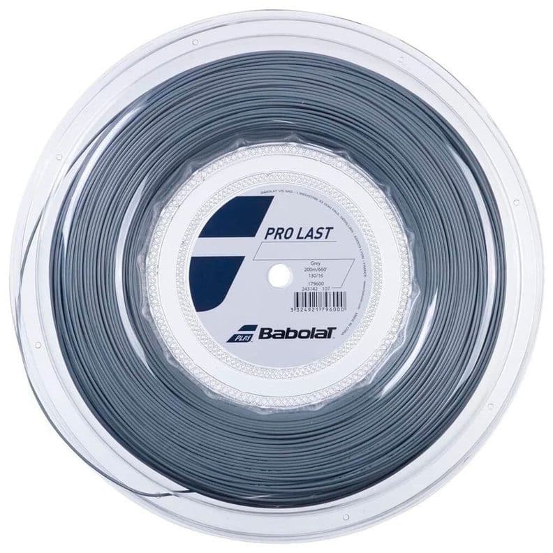 CUERDA TENIS BABOLAT PRO LAST 1.25 X 200 MTS - GRIS