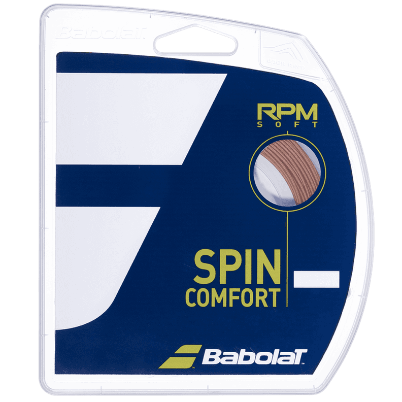Cuerda Babolat RPM Soft 12M 1.30 Radiant Sunset Naranjo