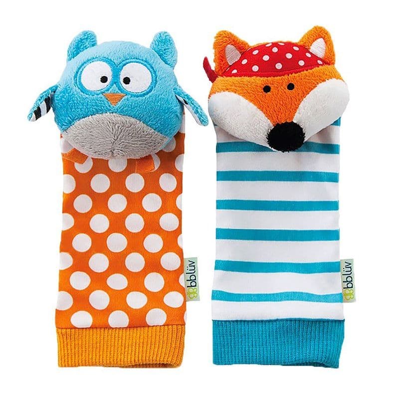 Calcetines estimuladores foot finder lechuza y zorro