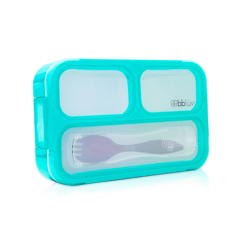 Contenedor De Comida Bento Aqua Turquesa