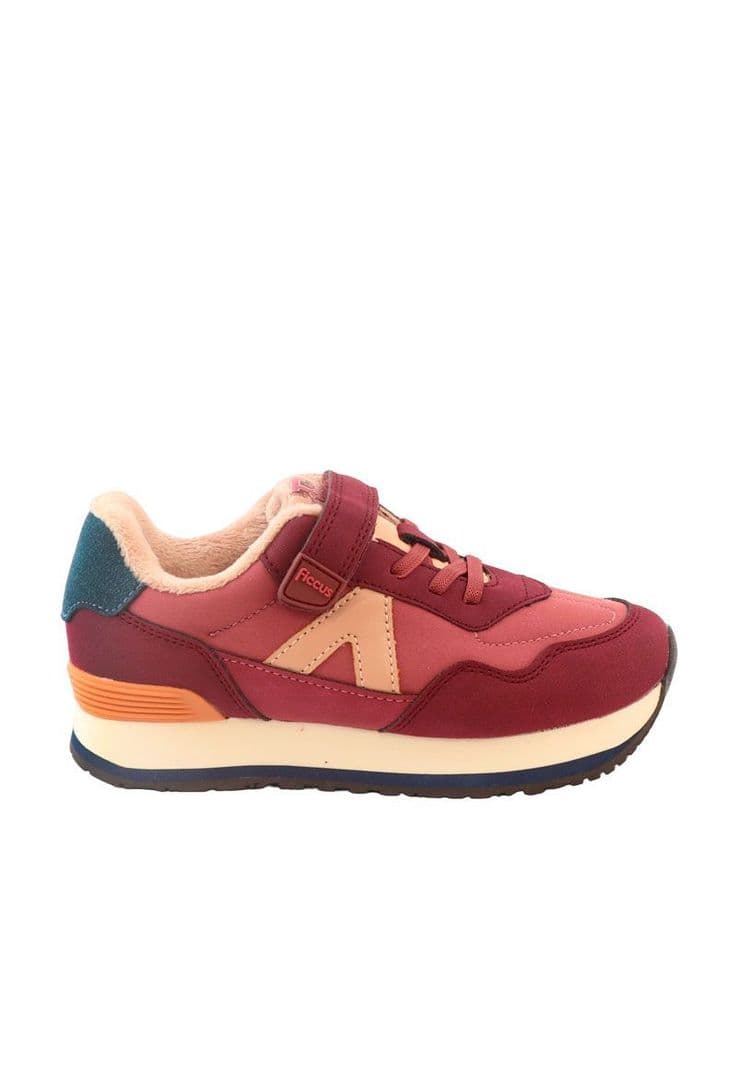 Zapatilla sport velcro elastico junior nina 883 Cognac 33