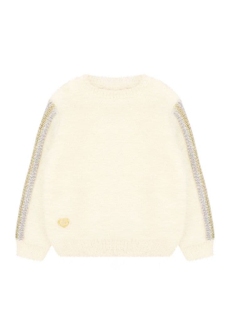 Sweater bb nina lineas squad 187 Blanco 3 A 6 Meses