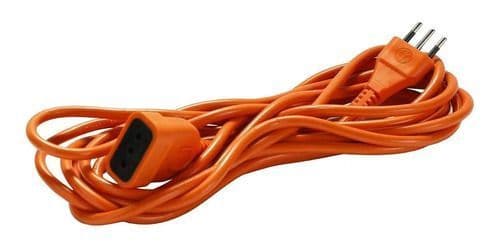 Alargador O Extension Electrica Macrotel 5 Metros 2500w Blanco