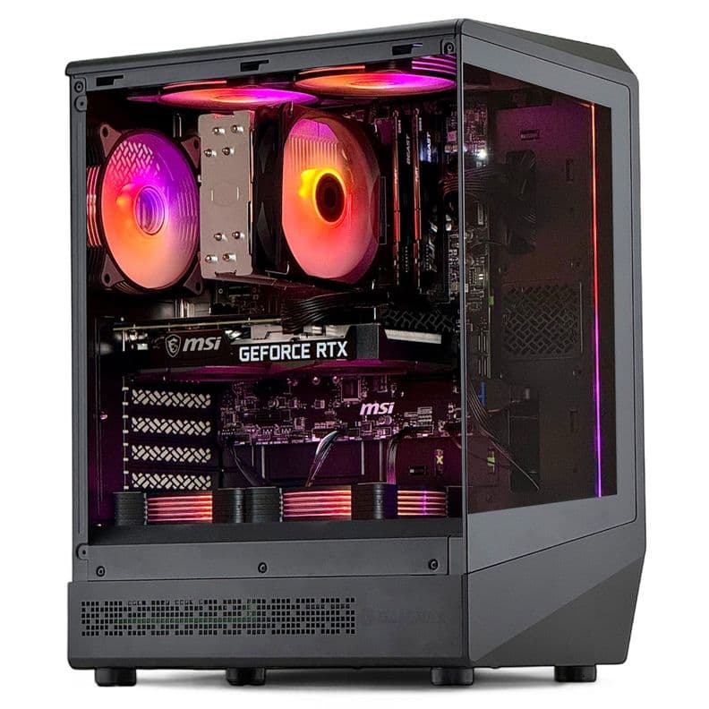 PC GAMER AMD Ryzen 5 5500 32Gb 2Tb RTX 5060 WiFi Air Negro