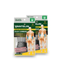 Pack Doble Faja Lumbar Vantelin