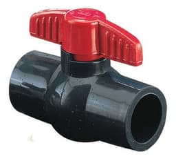 Valvula de Bola Pvc 2" 63 mm Compacta Cementar Ld Gris