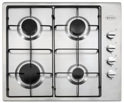 Encimera Gas Licuado Albin Trotter Breit 60 4 Platos Plateado