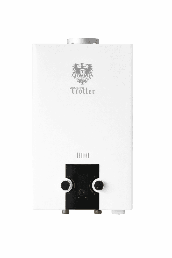 Calefont Albin Trotter 8 Litros Tiro Natural Gas Licuado N24 Blanco