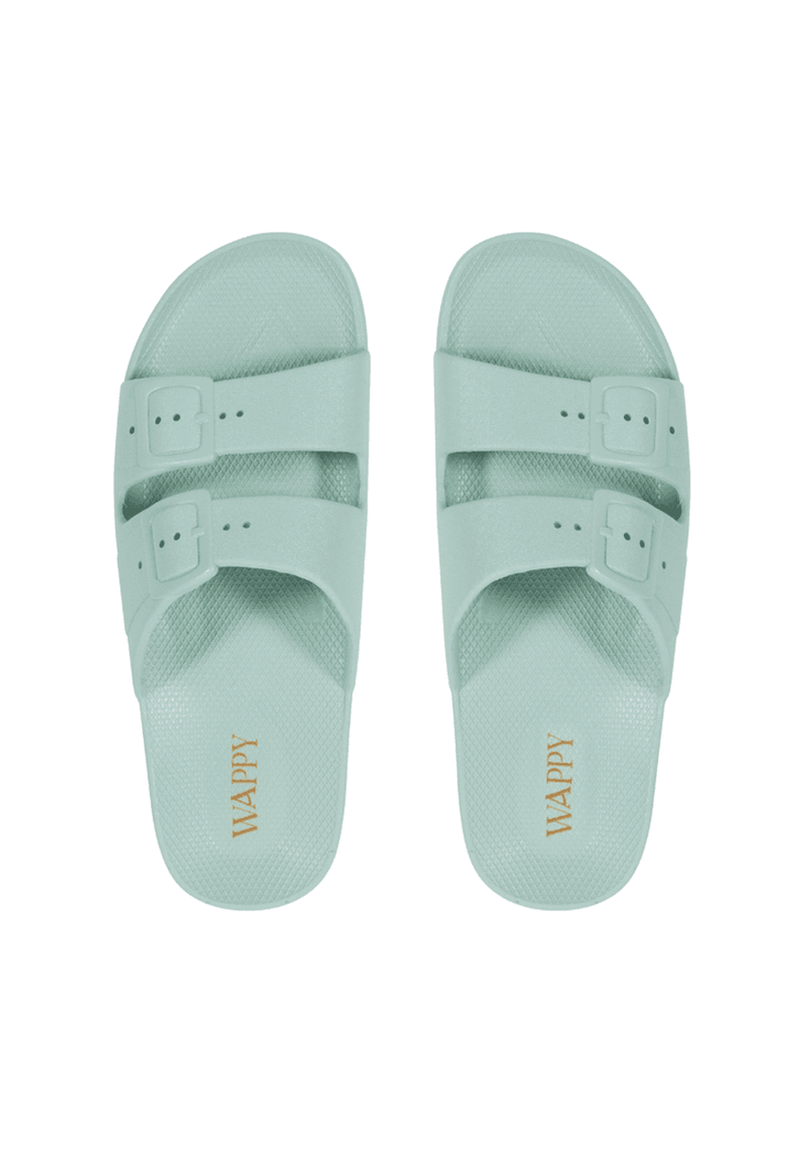 Sandalia Wappy Mujer Menta Resistente Al Agua Playa Y Ciud Verde 37