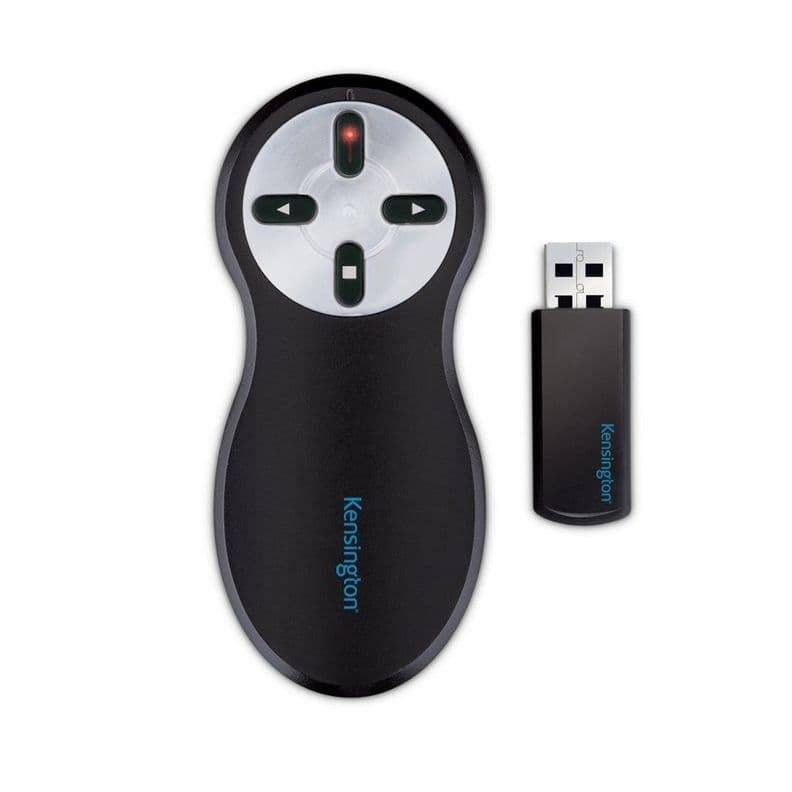 Presentador Inalambrico Kensington con Laser Rojo 2.4GHz Negro