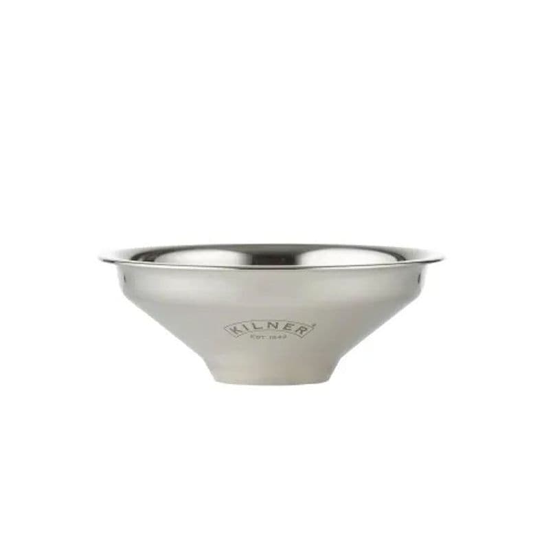 Embudo Kilner Boca Ancha Acero Inoxidable Gris