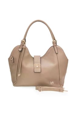 Cartera Casual Karelys Beige